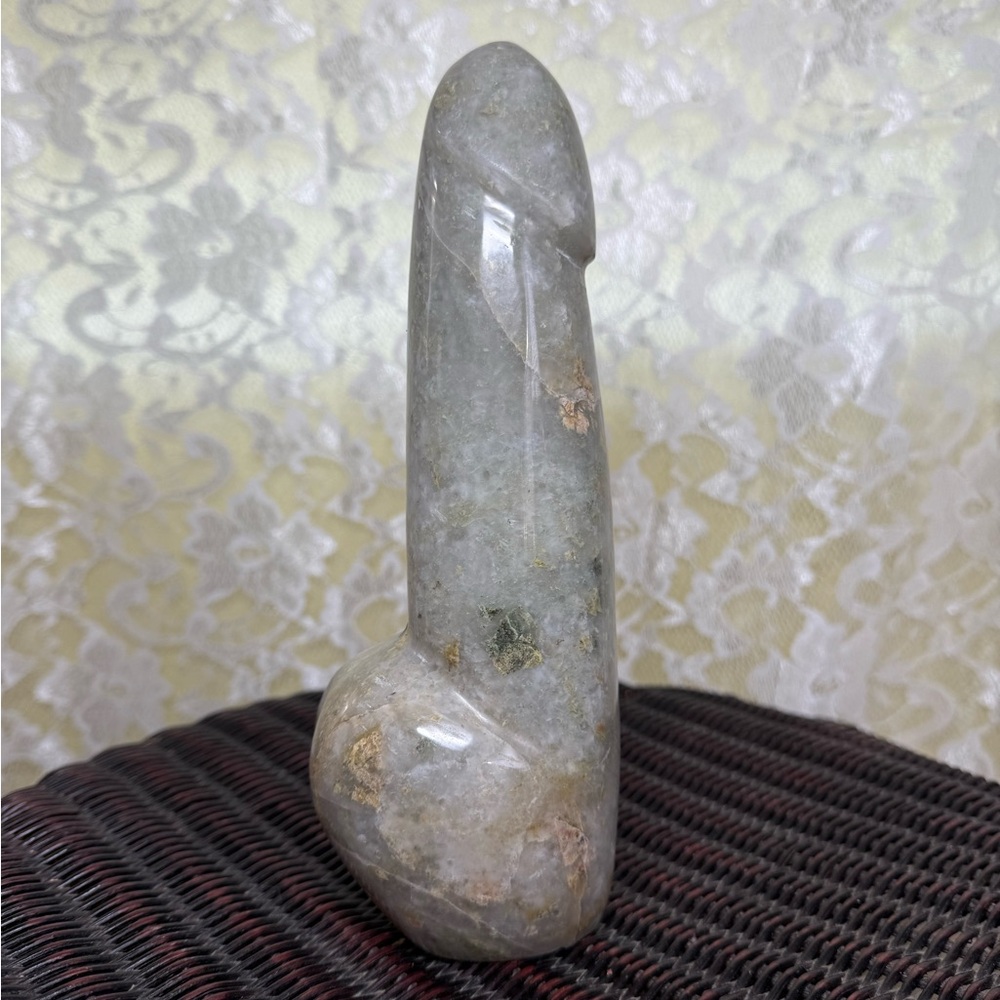 Gemstone sculpture 8 1/2”